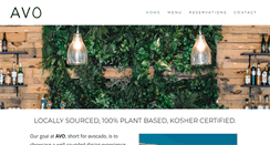 Desktop Screenshot of eatavo.com